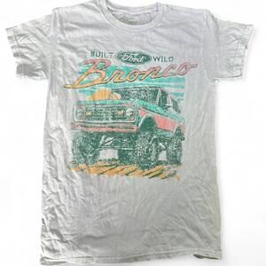 Small Ford Bronco "Built Wild" T-shirt - Purple